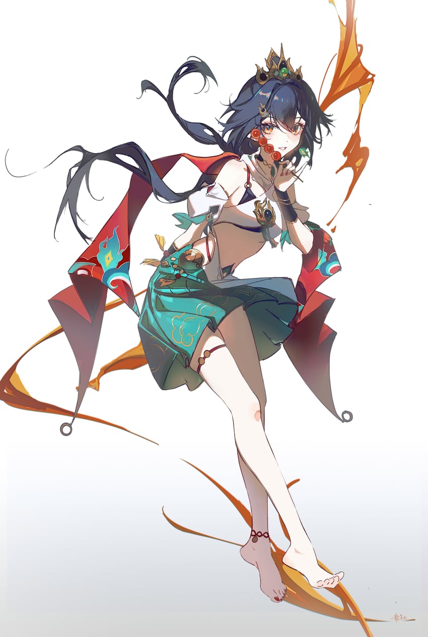 yunli (honkai and 1 more) drawn by yutou_(yutou75)