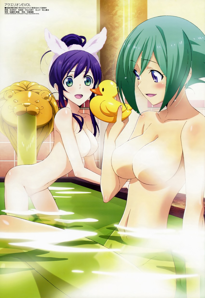 zessica wong and mikono suzushiro (megami magazine and 2 more) drawn by sumimoto_etsuko