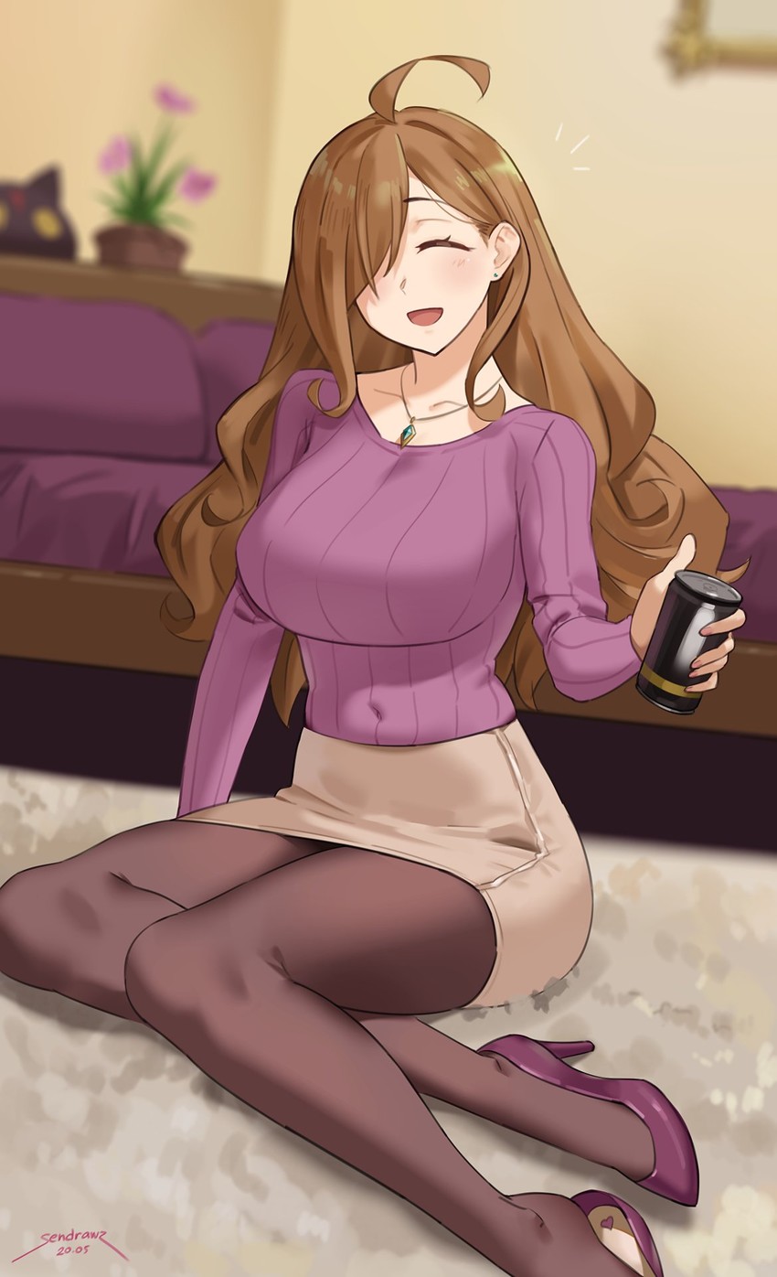 wiz and chomusuke (kono subarashii sekai ni shukufuku wo!) drawn by sendo_(sendrawz)
