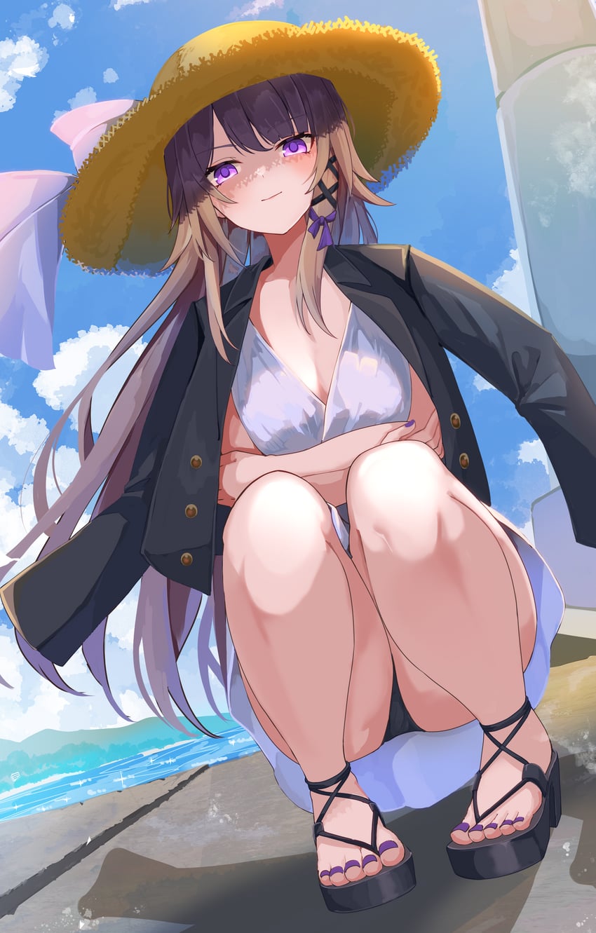 herta and the herta (honkai and 1 more) drawn by excella_(delltothu)