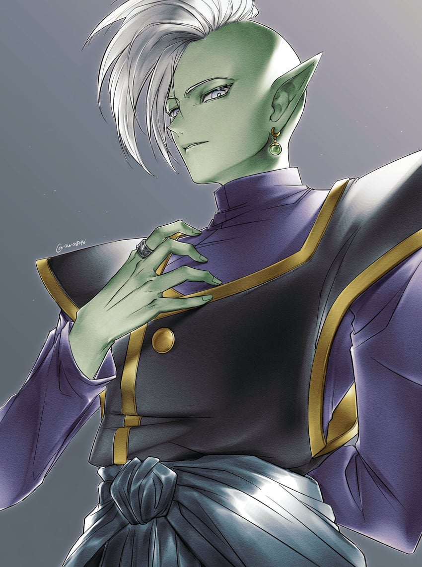 zamasu (dragon ball and 1 more) drawn by owo8090