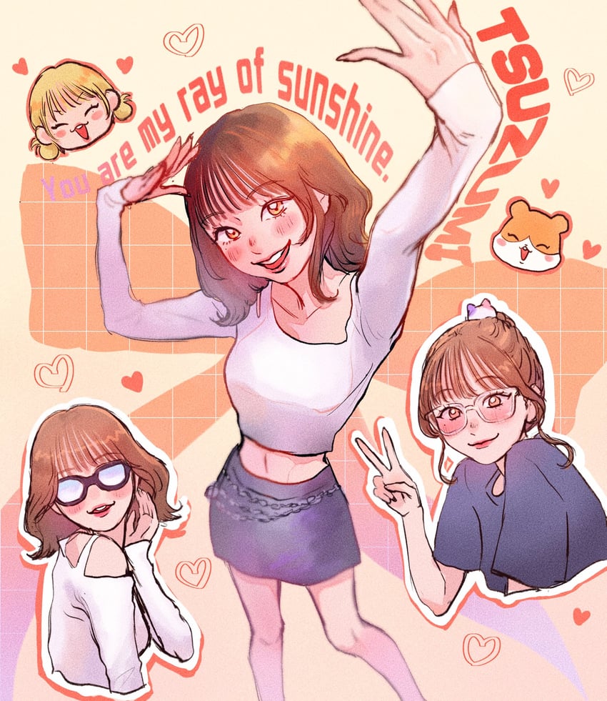 ebihara tsuzumi (real life and 1 more) drawn by taruto_(3104_ais)