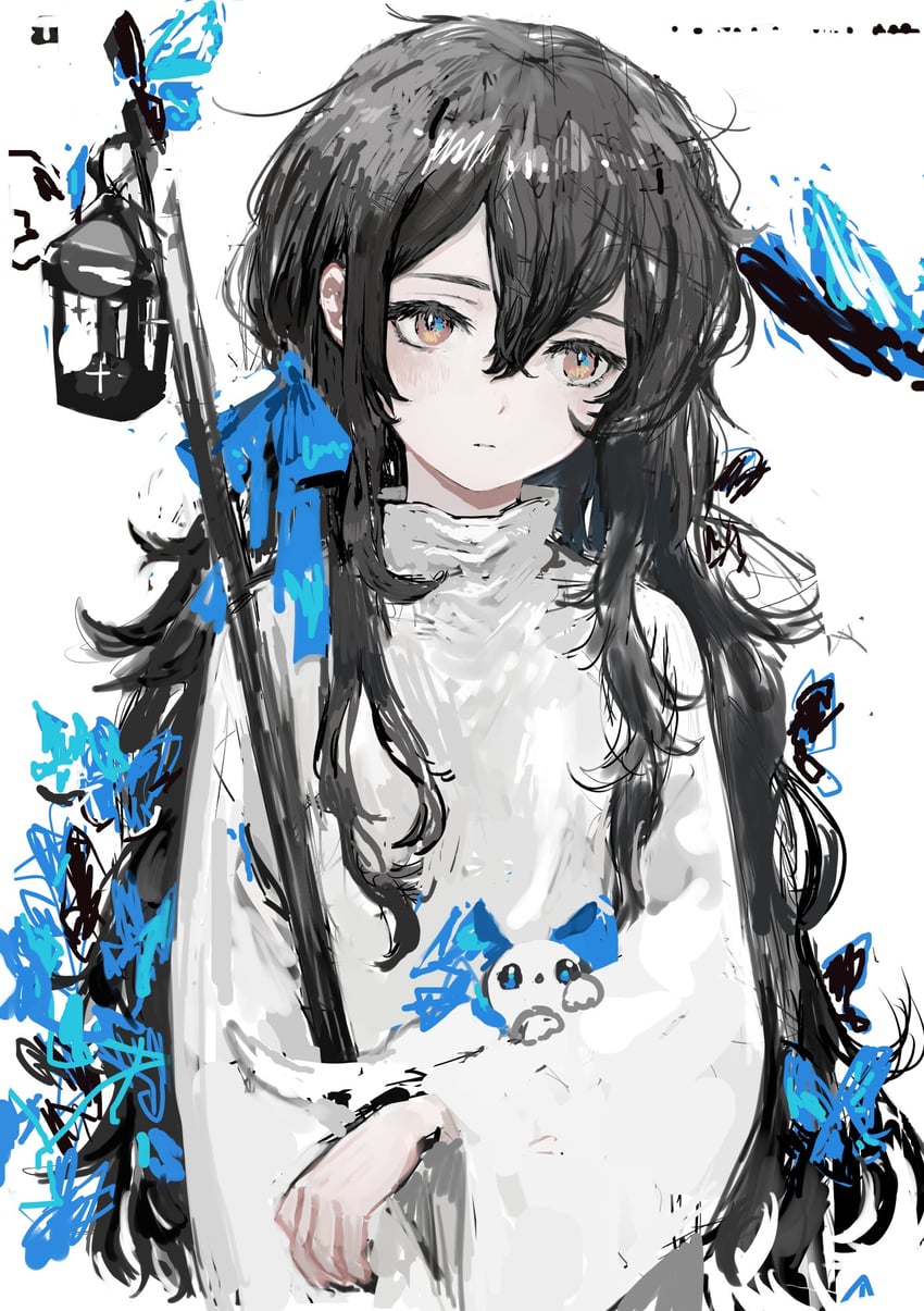 lead white and gregor (original) drawn by tsumetai_(tsurunoka)