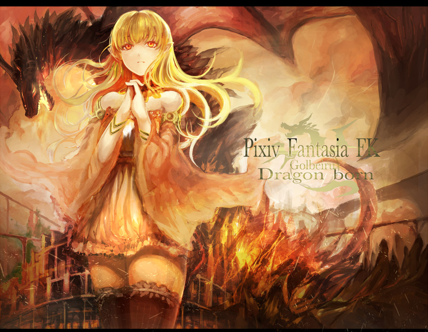 pixiv fantasia and 1 more drawn by shirorin_(ballet_girl's)