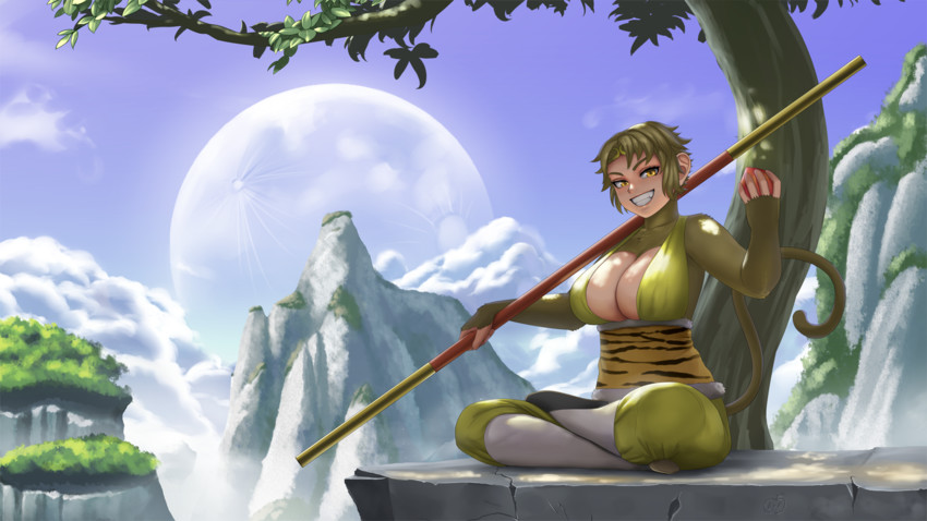 sun wukong (original and 1 more) drawn by lvl_(sentrythe2310)