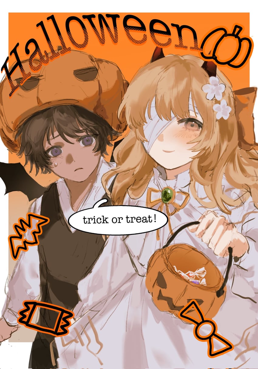 heathcliff and catherine (project moon and 1 more) drawn by ling_zhiyun