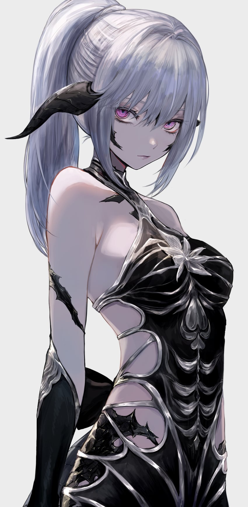 warrior of light, omega, and omega-f (final fantasy and 1 more) drawn by maho_moco