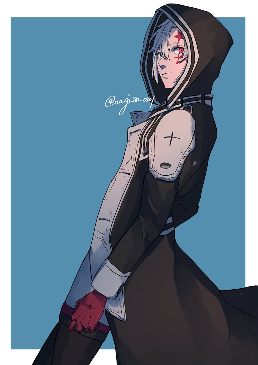 allen walker (d.gray-man) drawn by na_gi_sa_0301