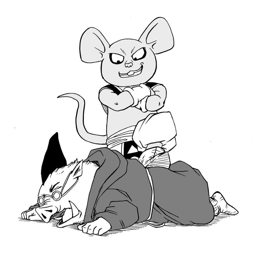 dr. rota and quitela (dragon ball and 1 more) drawn by toyotarou