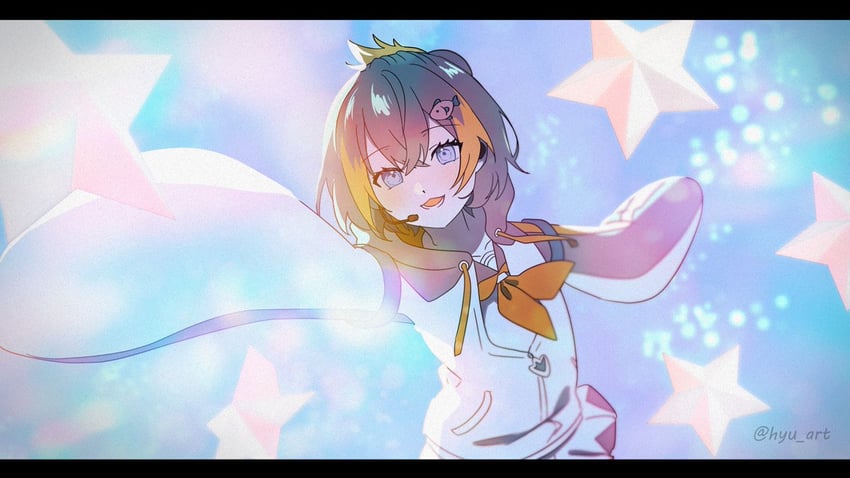 petra gurin (nijisanji and 1 more) drawn by hyu_art
