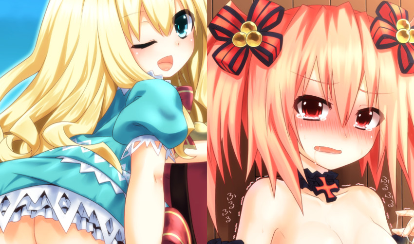 alyn and rolo (fairy fencer f) drawn by mizunashi_(second_run)
