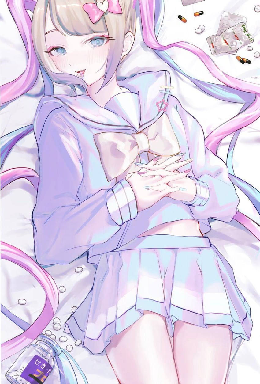 chouzetsusaikawa tenshi-chan (needy girl overdose) drawn by amoi_(amoi6v6)