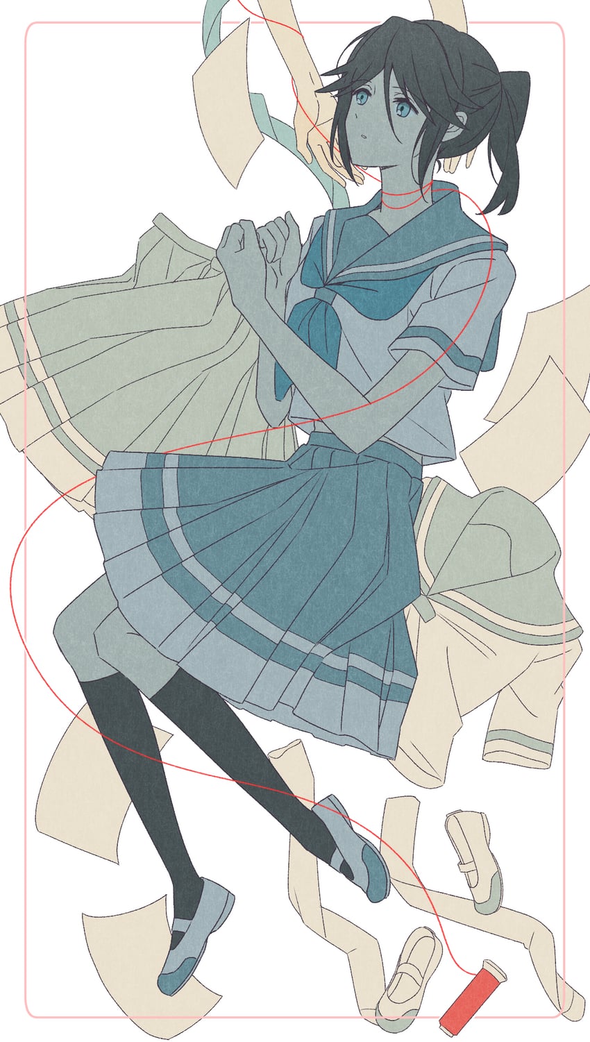 kasaki nozomi (hibike! euphonium and 1 more) drawn by sawara65