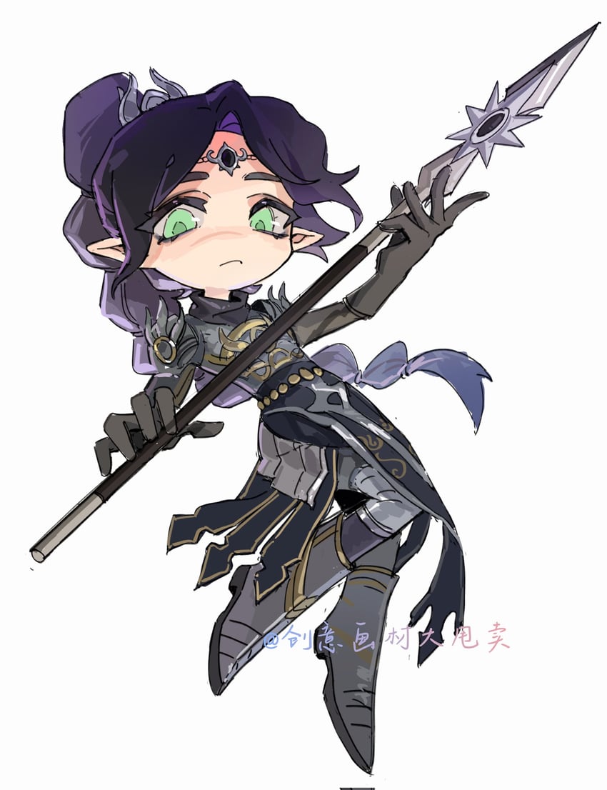 shadowheart (dungeons & dragons and 2 more) drawn by yy20251111