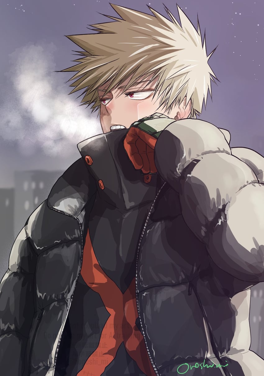 bakugou katsuki (boku no hero academia) drawn by oroshi_mi