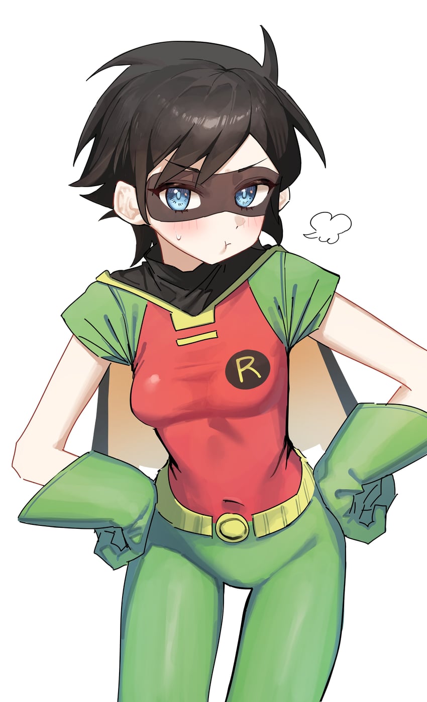 robin (dc comics and 1 more) drawn by syhan