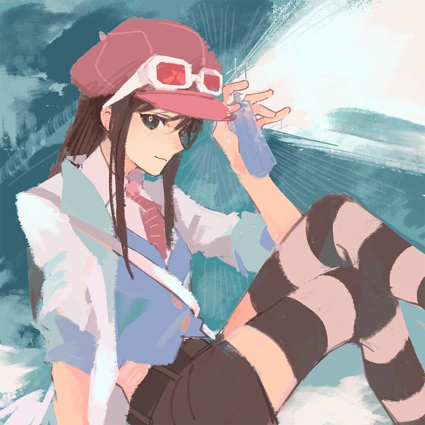 ema skye (ace attorney and 1 more) drawn by kyoii