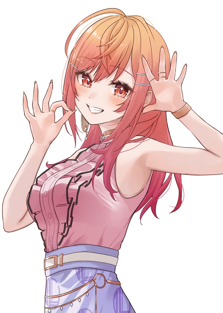 ichijou ririka (hololive and 1 more) drawn by nisi_ki_no