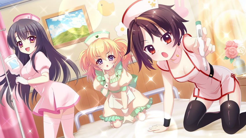 hasegawa mii, ichikishima mizuha, and bandou mikuru (re:stage!) drawn by izumi_tsubasu