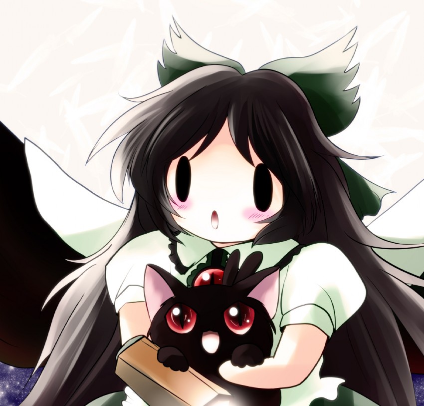 kaenbyou rin and reiuji utsuho (touhou) drawn by yume_shokunin