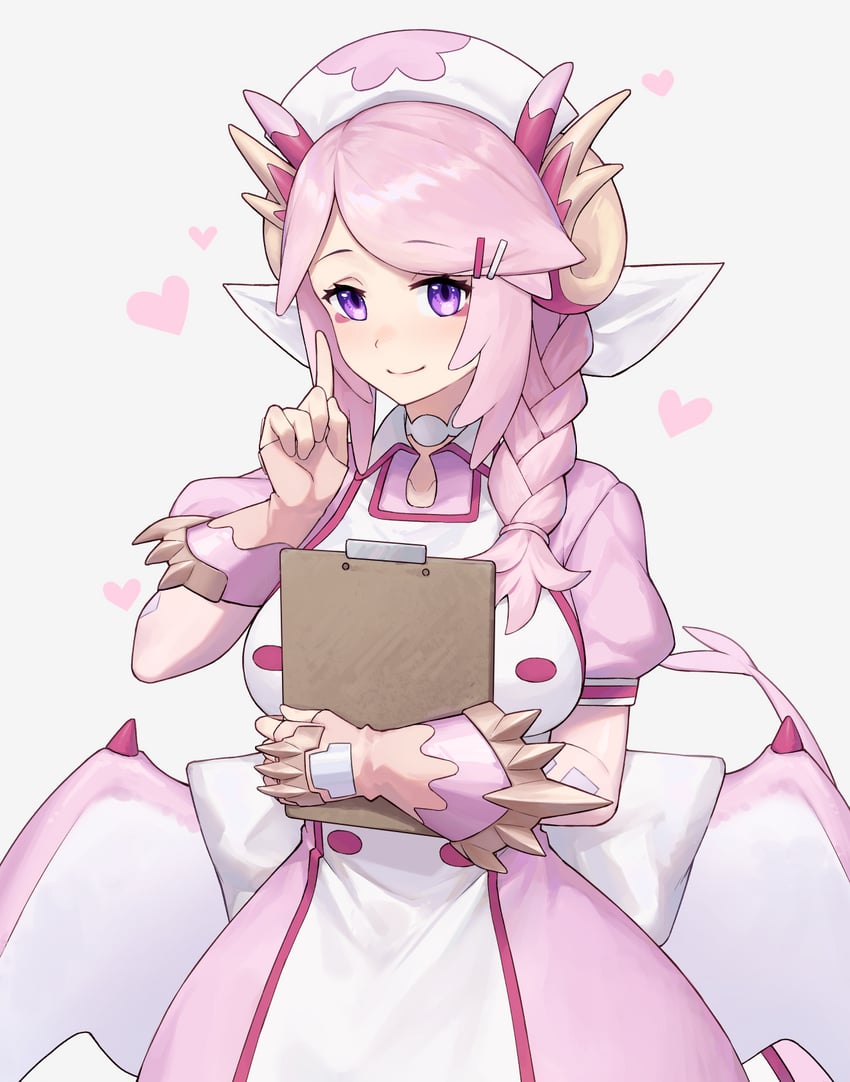 nurse dragonmaid (yu-gi-oh!) drawn by allen.n