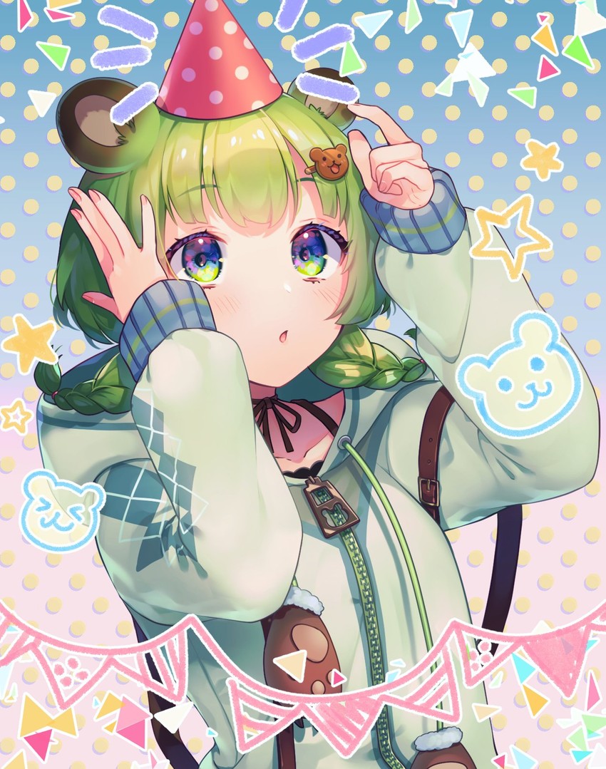 hinokuma ran (nanashi inc. and 1 more) drawn by bbbannooo