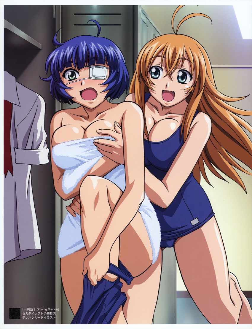 ryomou shimei and sonsaku hakufu (ikkitousen and 2 more)