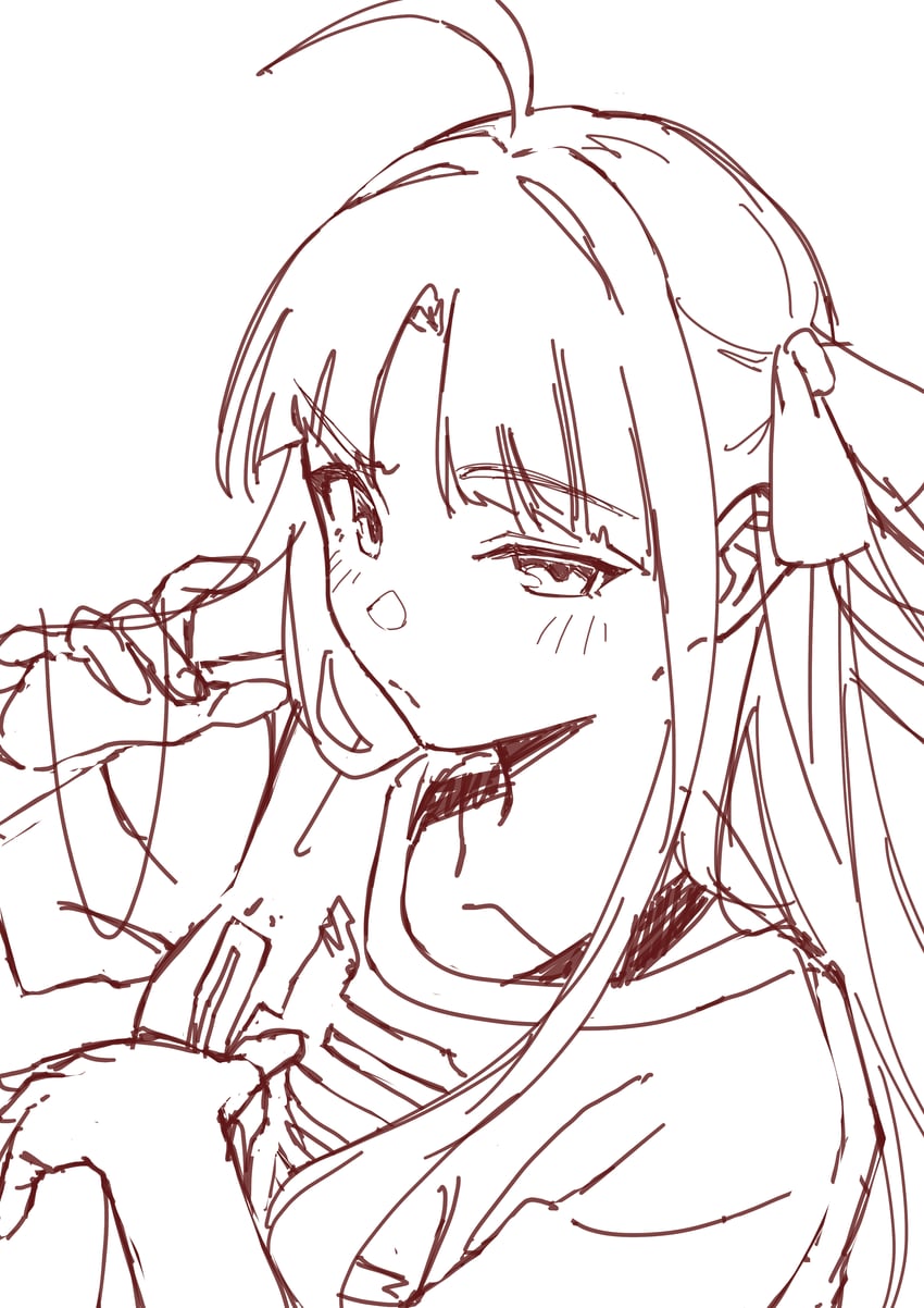 awa subaru (girls band cry) drawn by send_(l_i_n_e_rock)