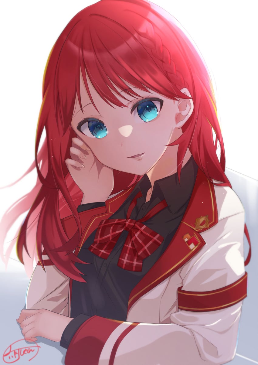 asahina akane (nijisanji) drawn by rokugatsu_shigure
