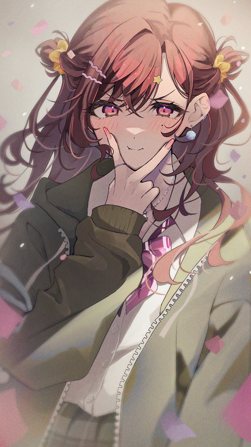 higuchi madoka (idolmaster and 1 more) drawn by umeume_(totoya)