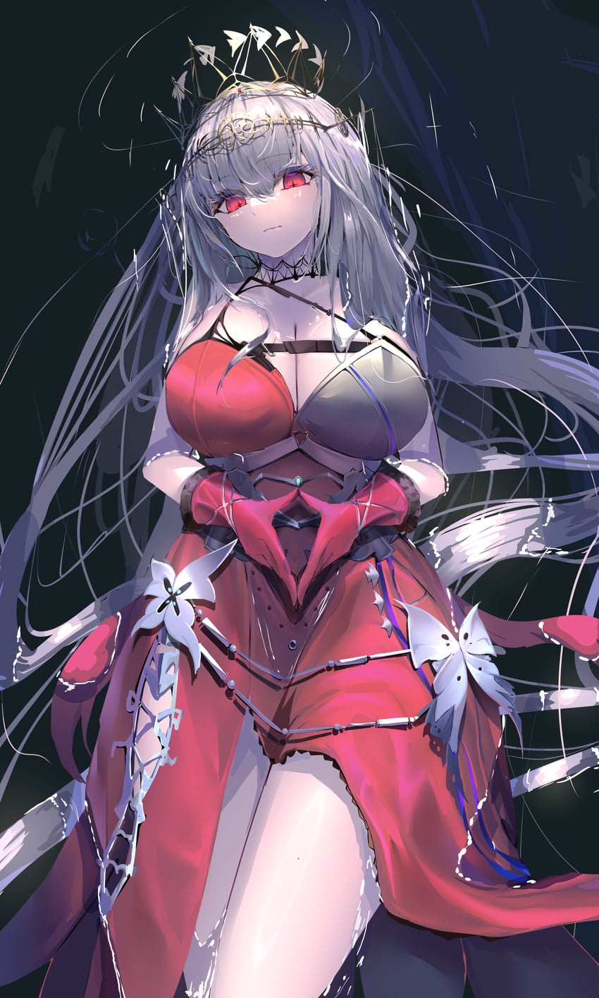 skadi and skadi the corrupting heart (arknights) drawn by lycoris-fullbloom