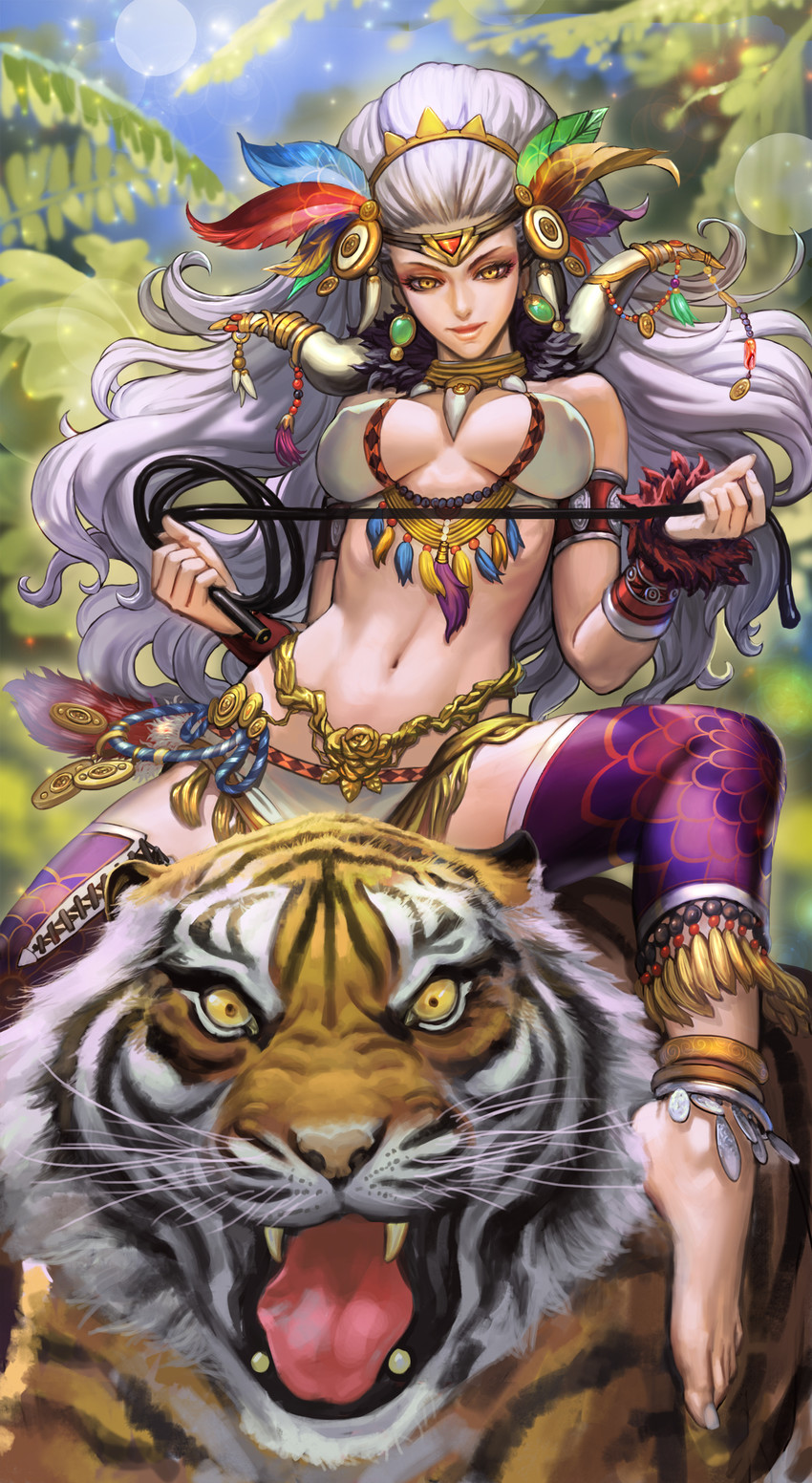 lady zhurong (wushuang bigtuan) drawn by xiaji and yang_yang_(tigu)