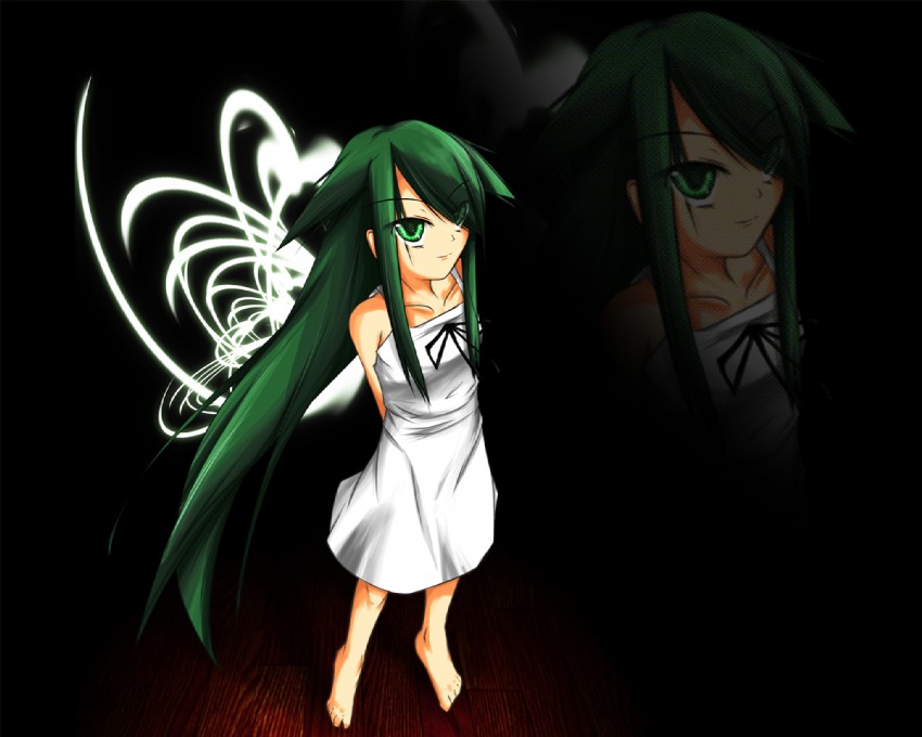 saya (saya no uta) drawn by uketora
