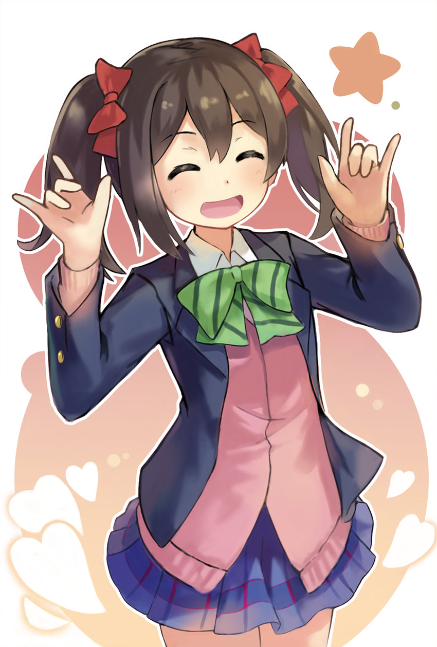 yazawa nico (love live! and 1 more) drawn by lino-lin
