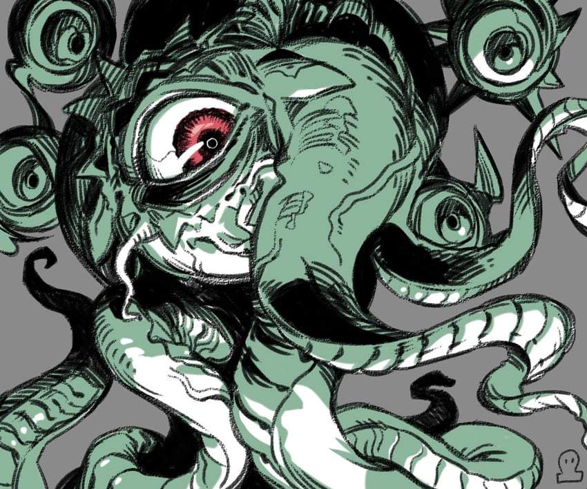 shuma gorath (marvel and 1 more) drawn by enim0chi