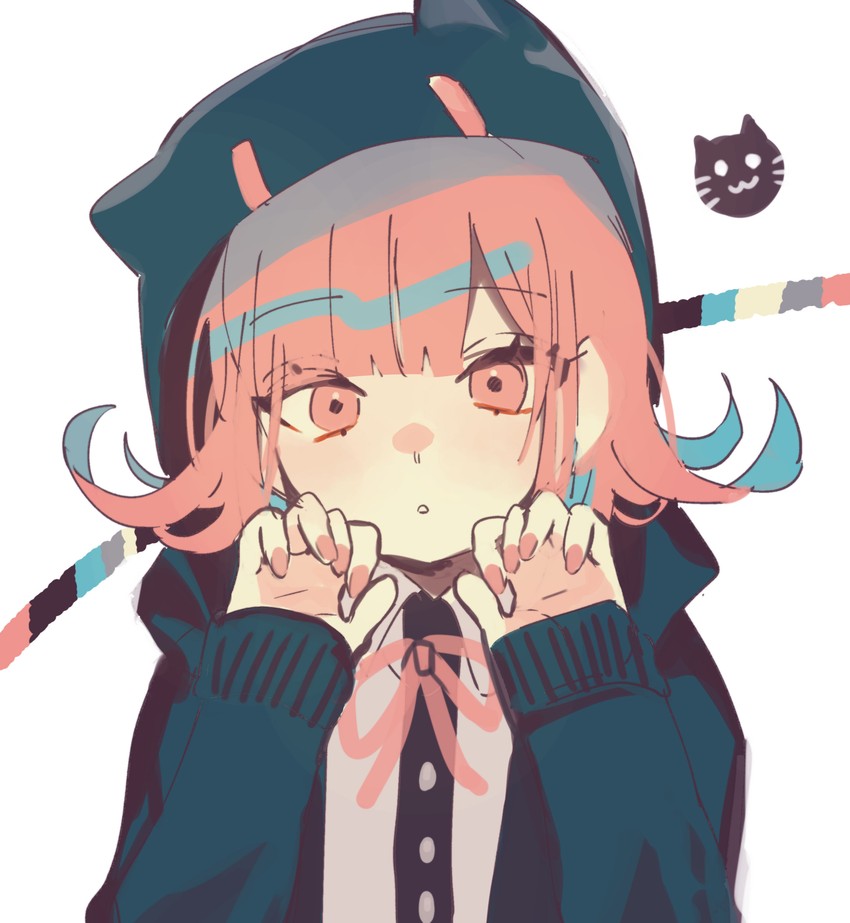 nanami chiaki (danganronpa and 1 more) drawn by shi_chimi