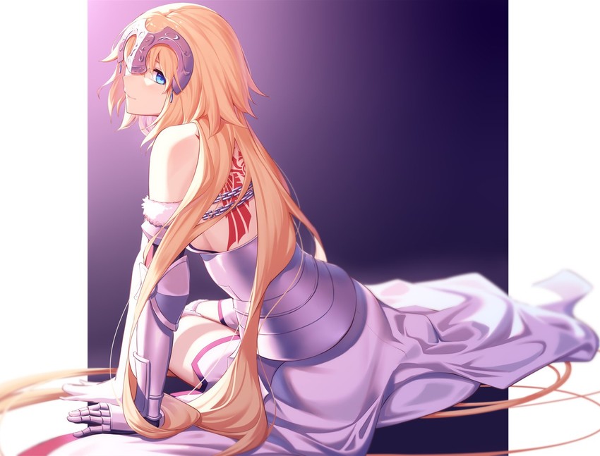 jeanne d'arc (fate and 2 more) drawn by kuen_(kuennn12)
