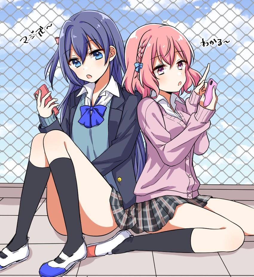 nqrse and soraru (indie utaite) drawn by rummy_73