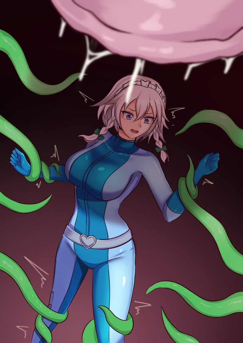 izayoi sakuya (touhou and 1 more) drawn by xanadu_avici