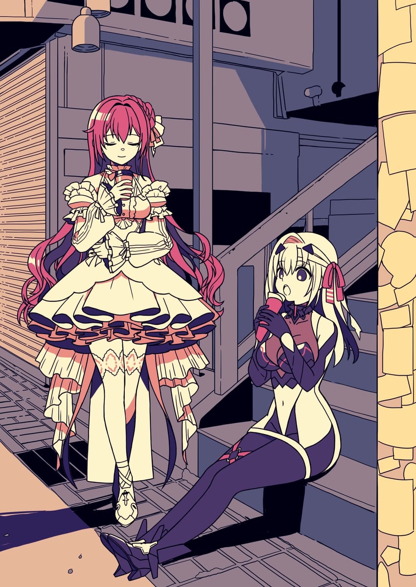 dorothy and modernia (goddess of victory: nikke) drawn by katsuma_rei