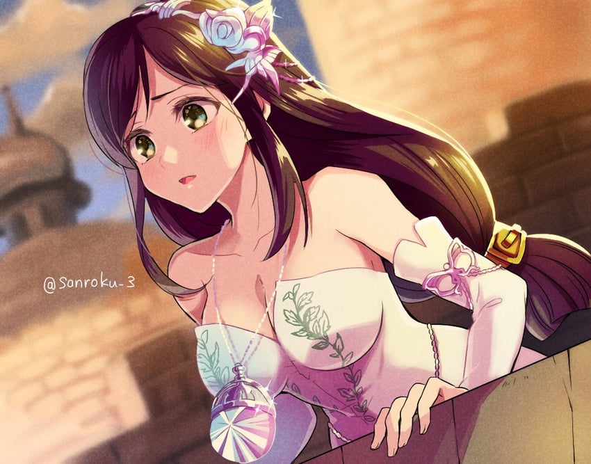 garnet til alexandros xvii (final fantasy and 1 more) drawn by sanroku_3