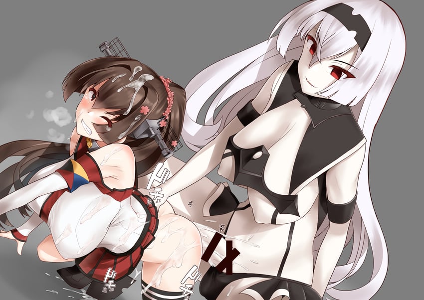 yamato and air defense princess (kantai collection) drawn by minase_(takaoka_nanase)