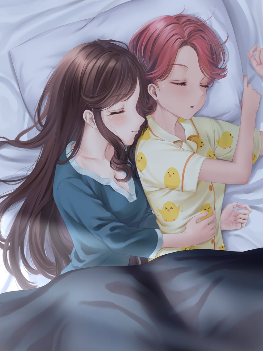 tendou maya and isurugi futaba (shoujo kageki revue starlight) drawn by shroomia