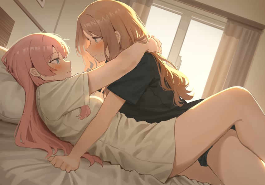 chihaya anon and nagasaki soyo (bang dream! and 1 more) drawn by milktea_(gggrrr2000)
