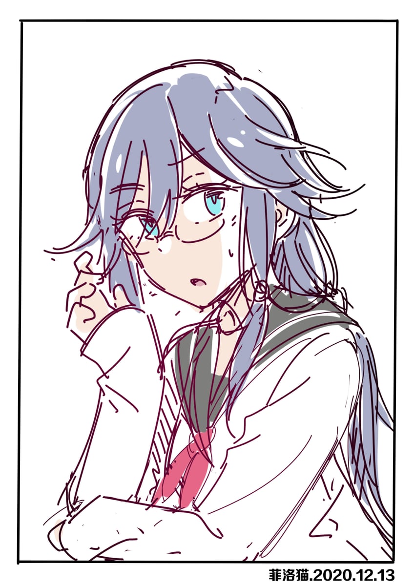 fu hua (honkai and 1 more) drawn by fei_luo_mao