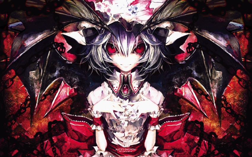 remilia scarlet (touhou and 1 more) drawn by banpai_akira