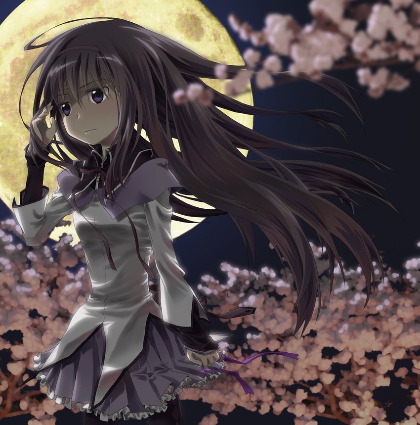 akemi homura (mahou shoujo madoka magica) drawn by isumi_sayaka