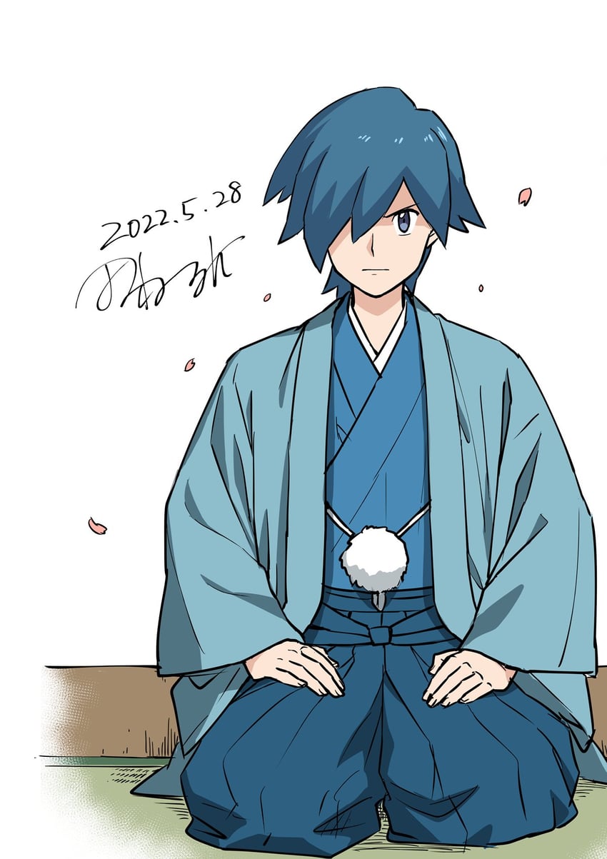 falkner (pokemon and 1 more) drawn by tamura_(kouititamura)