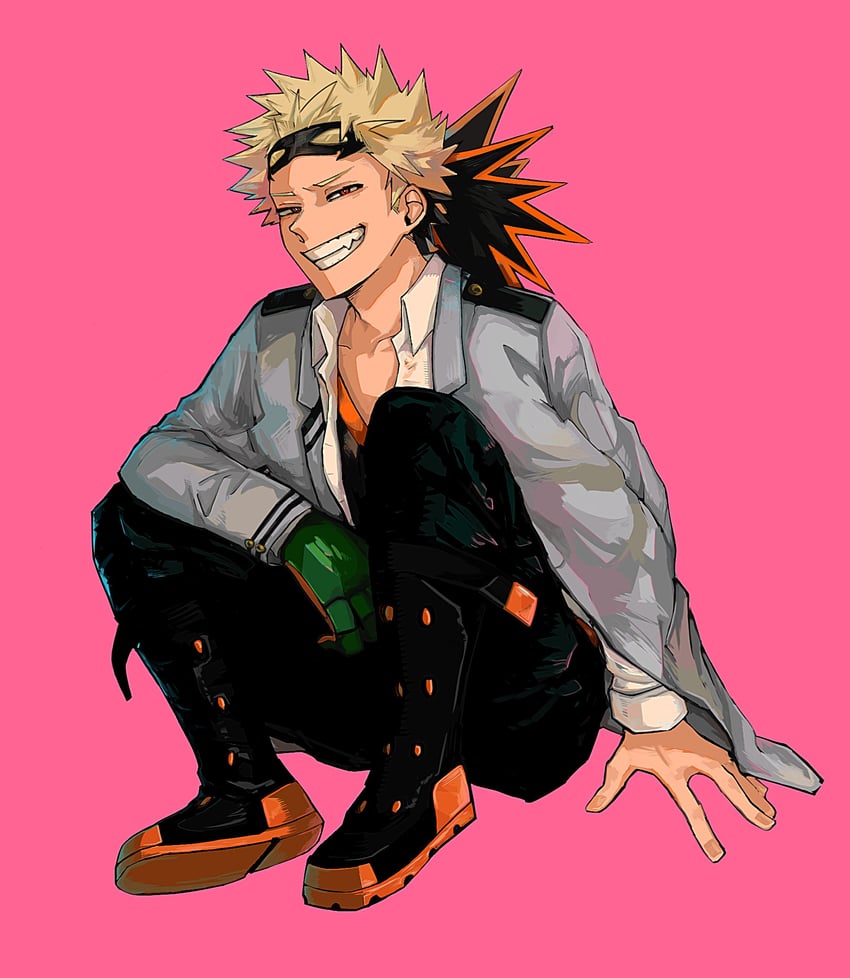 bakugou katsuki (boku no hero academia) drawn by kunyamon_busy