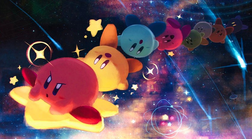 kirby and ufo (kirby and 1 more) drawn by suyasuyabi
